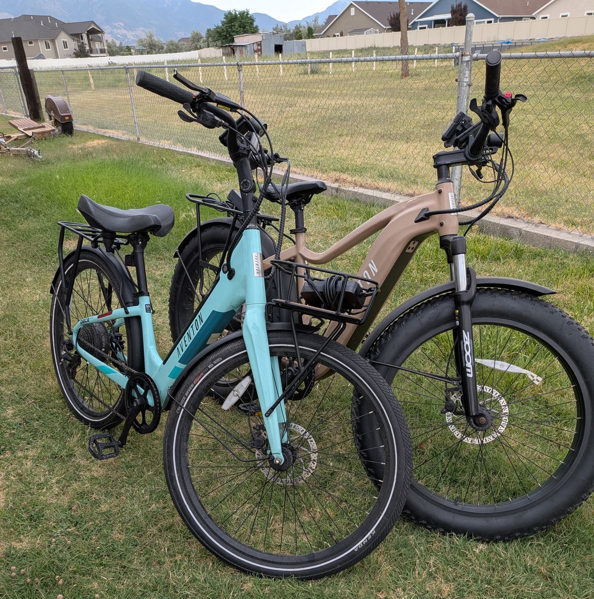 Aventon His and Hers Electric Bikes