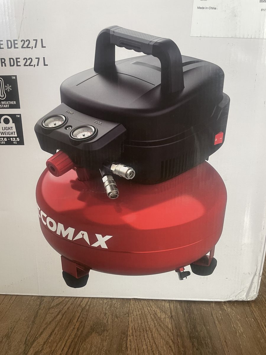 New Ecomax 6 Gallon 150psi compressor