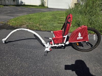 Weehoo Blast Kids Bike Trailer Seat Tow Behind