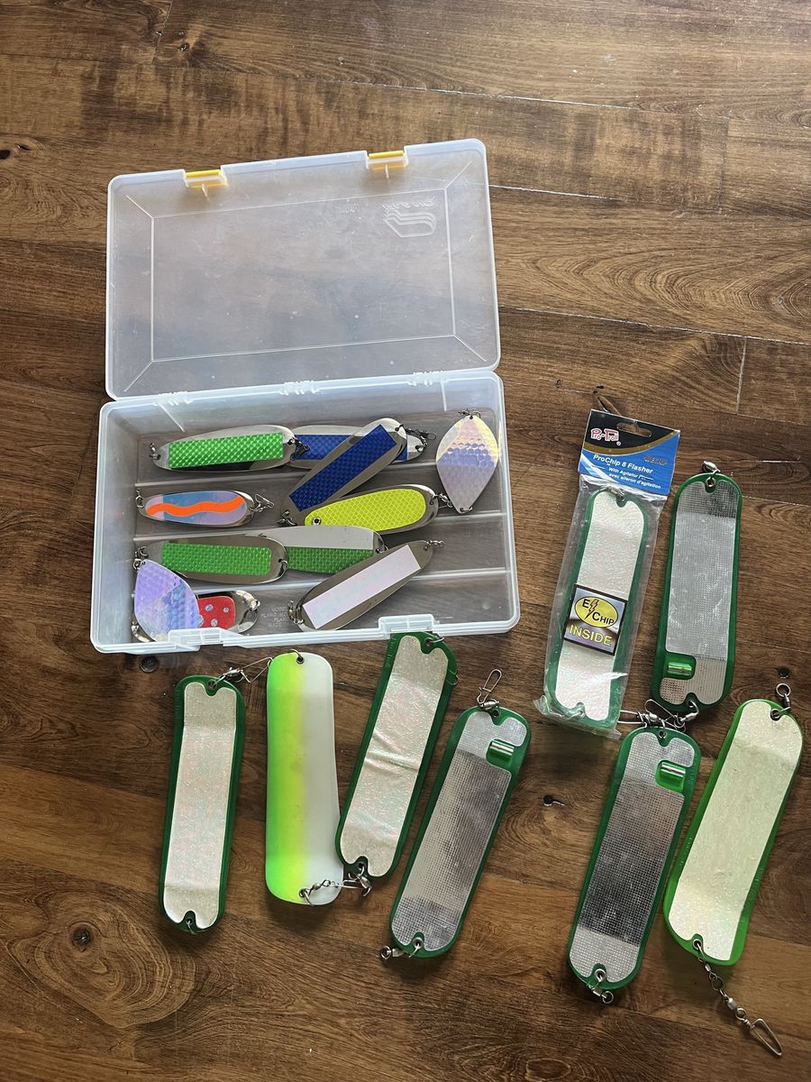 Boating trolling fishing flashers for trolling $12.00 each