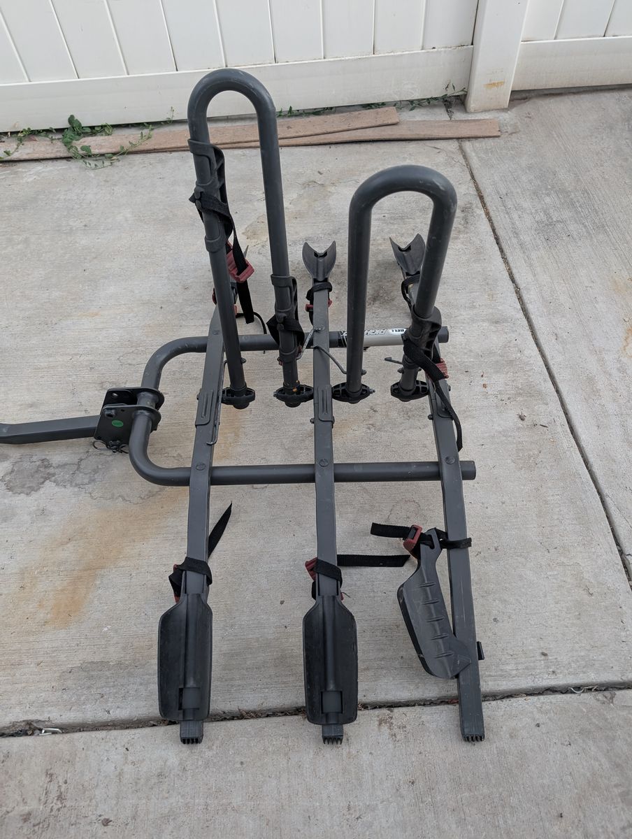 Allen Sports Platform Hitch Bike Rack (Fits BOTH 2” and 1.25” Receivers) – Fast $40 Sale!