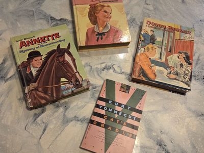 Vintage Book Lot - Walt Disney’s Annette, Louisa May Alcott, & Kurt Vonnegut
