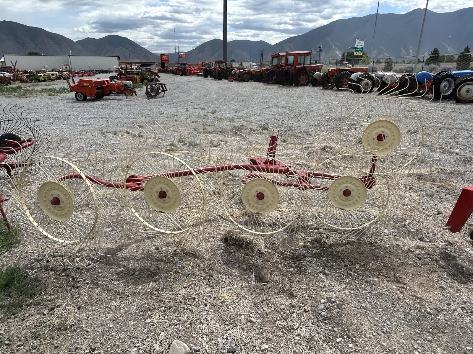 Sitrex RP/5 5-Wheel Hay Rake - Farm Equipment