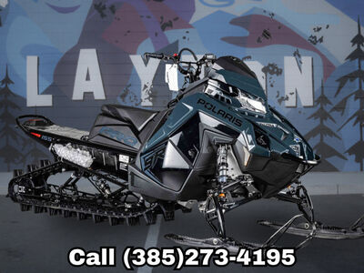 2026 Polaris® Patriot 9R PRO RMK 155 Gloss Black / Blue Dusk