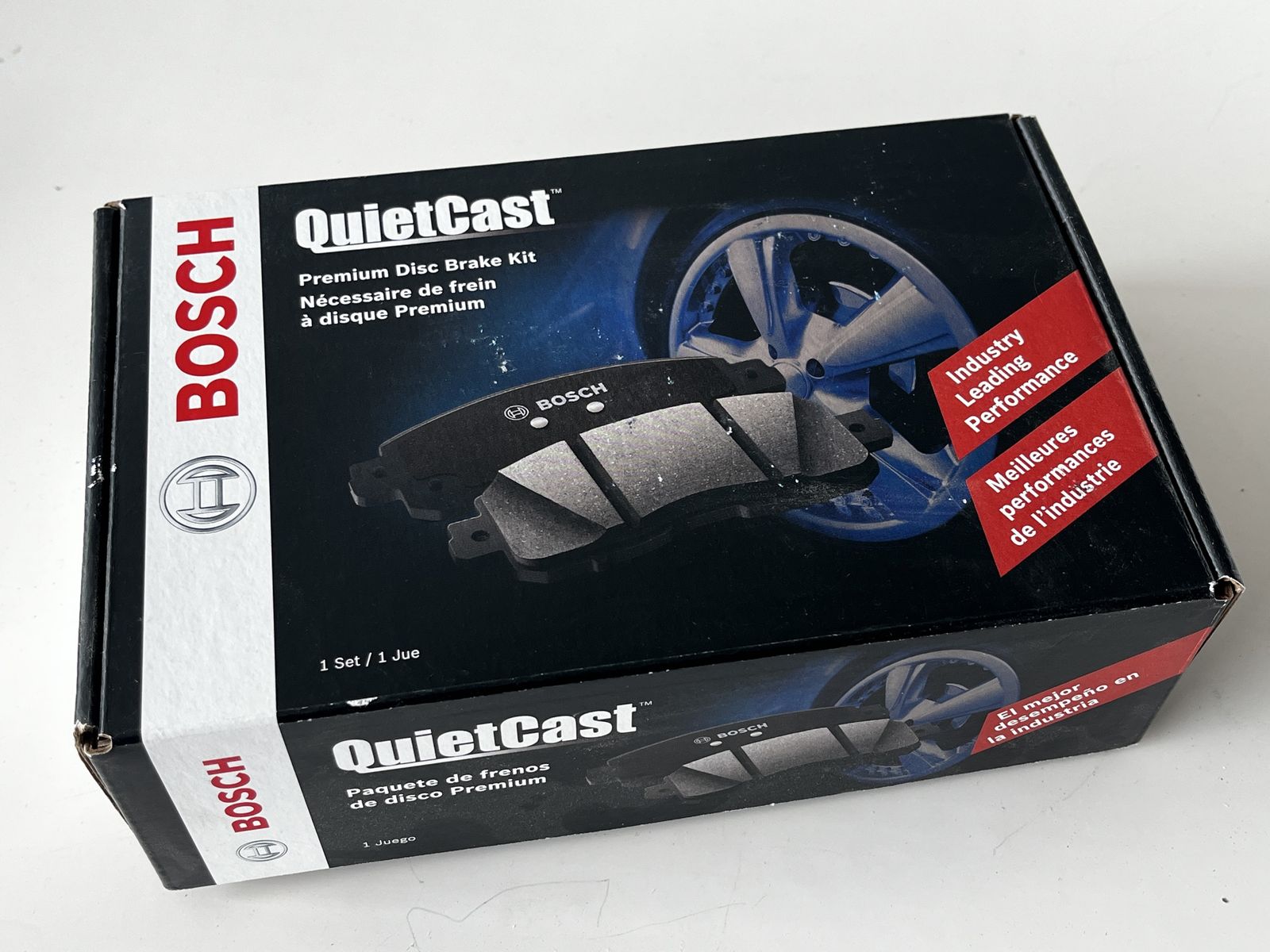 Bosch QuietCast Premium Front Disc Brake Pad Set BP1327 Semi-Metallic Dodge VW Caravan Van Town N Country