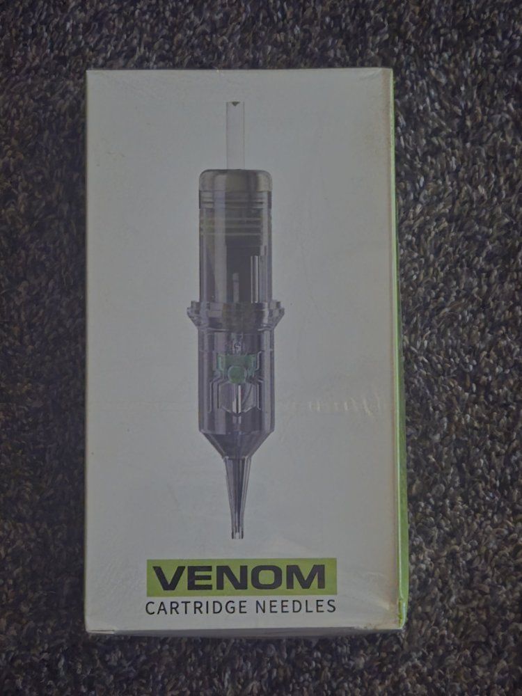 Filter Venom Tattoo Cartridge Needles - 20 Membrane Cartridges
