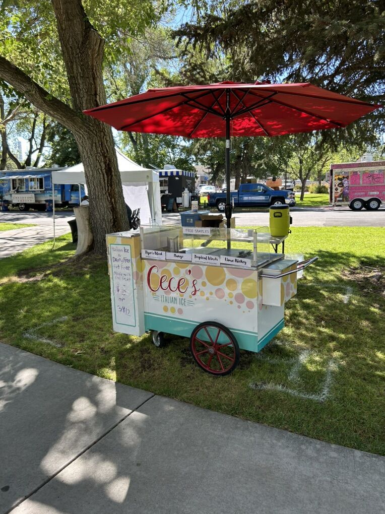 Italian Ice/Ice Cream Cart