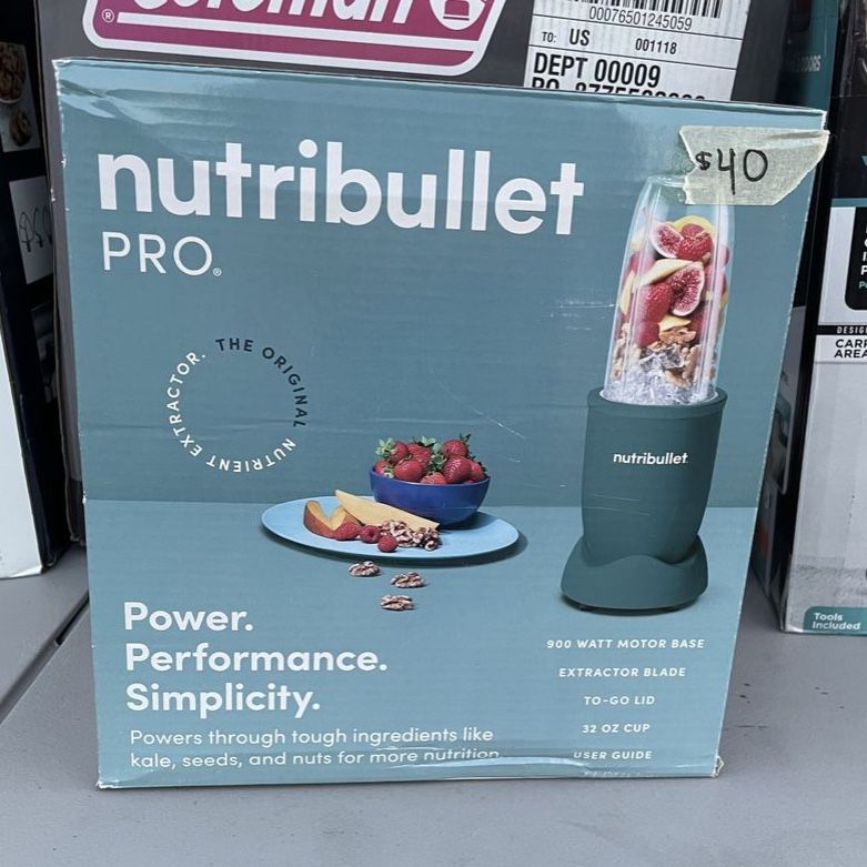 New Nutribullet Pro 900 Watt Blender