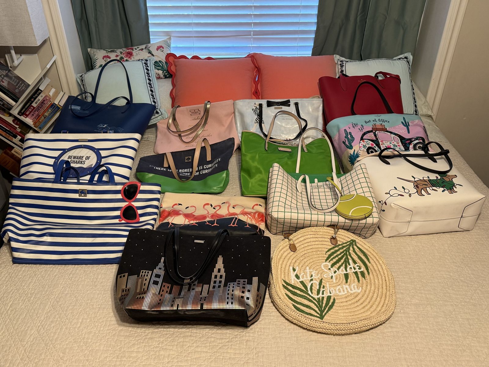 Kate Spade Novelty Tote Bags Prices Vary