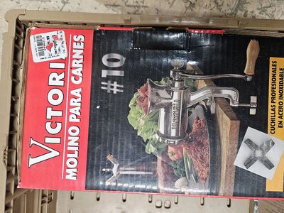 Victoria #10 Cast Iron Meat Grinder Molino Para Carnes