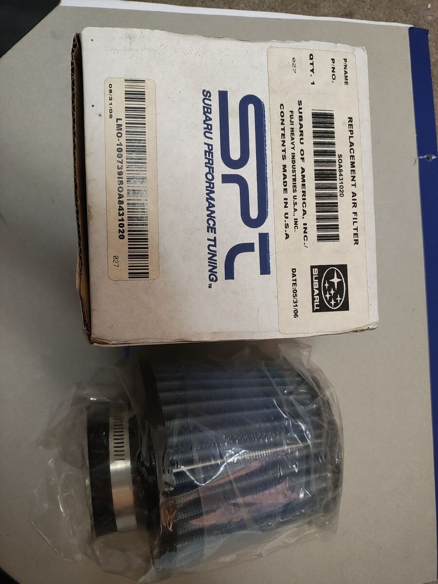 Subaru Factory SPT High Flow Air Intake Replacement Filter 2002-2007 WRX STi