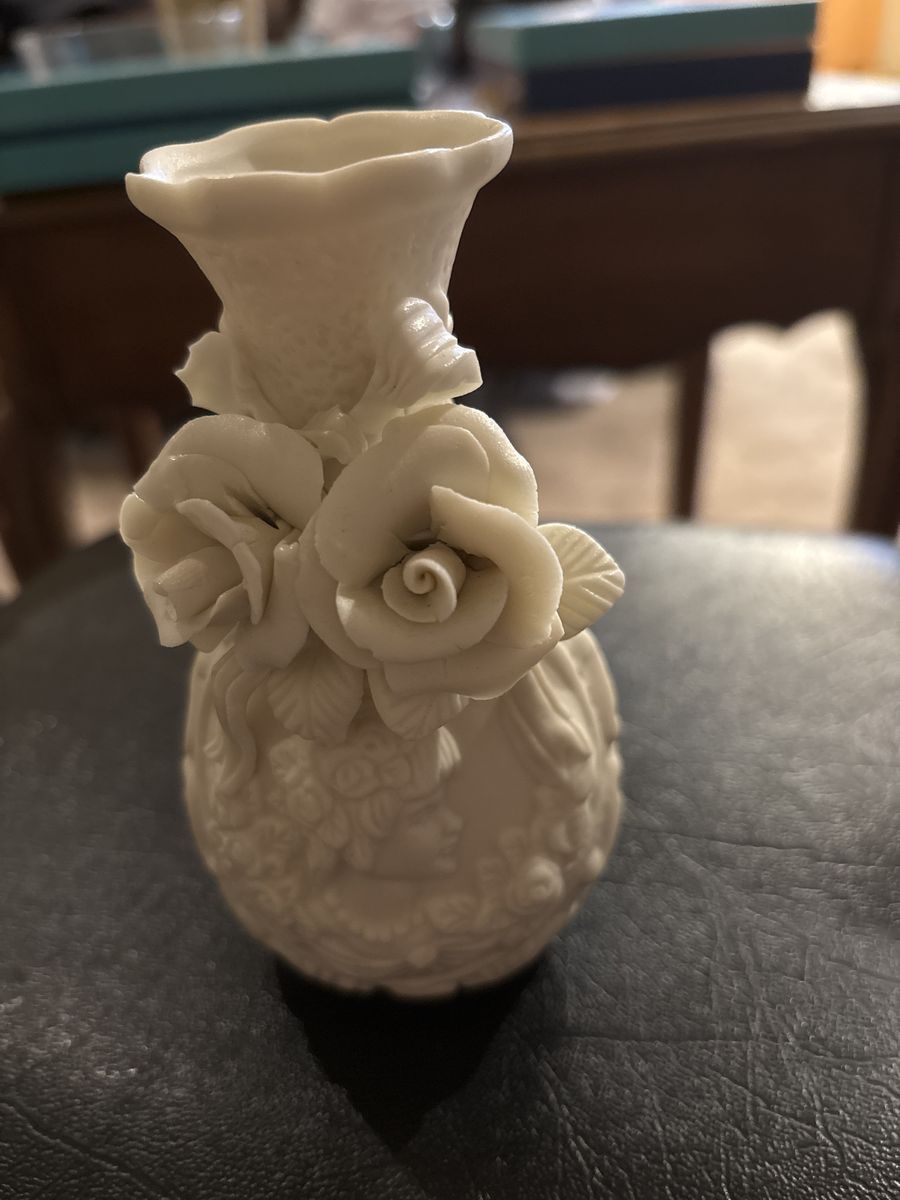 Bisque Bud Vase