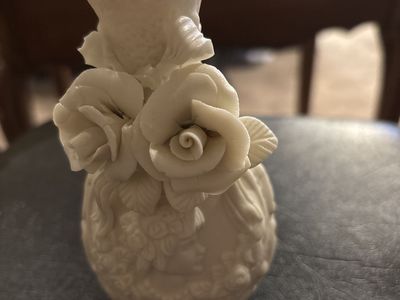 Bisque Bud Vase