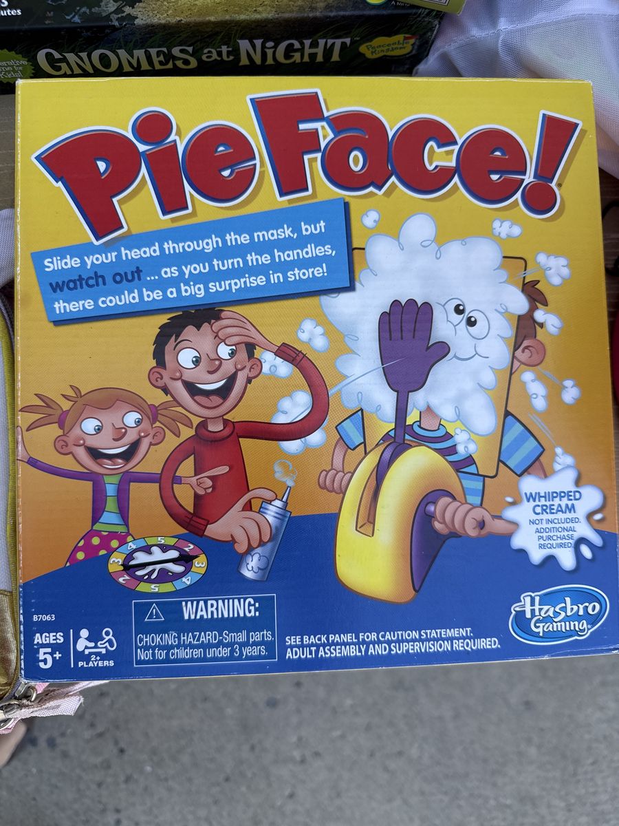 Pie Face Board Gsme