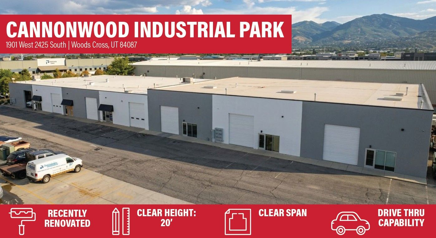 Cannonwood Industrial Park - 4,000 SF - Woods Cross, UT