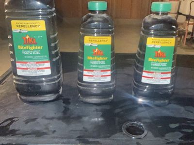 Tiki BiteFighter Citronella & Cedar Torch Fuel Lot (3 Bottles)