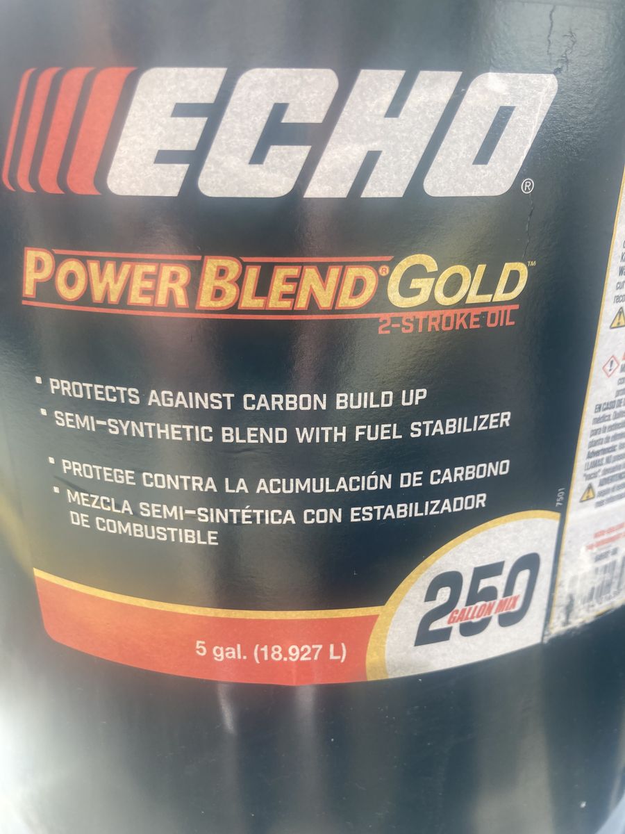 Echo Powerblend Gold 2- Stroke Oil 5-gallon
