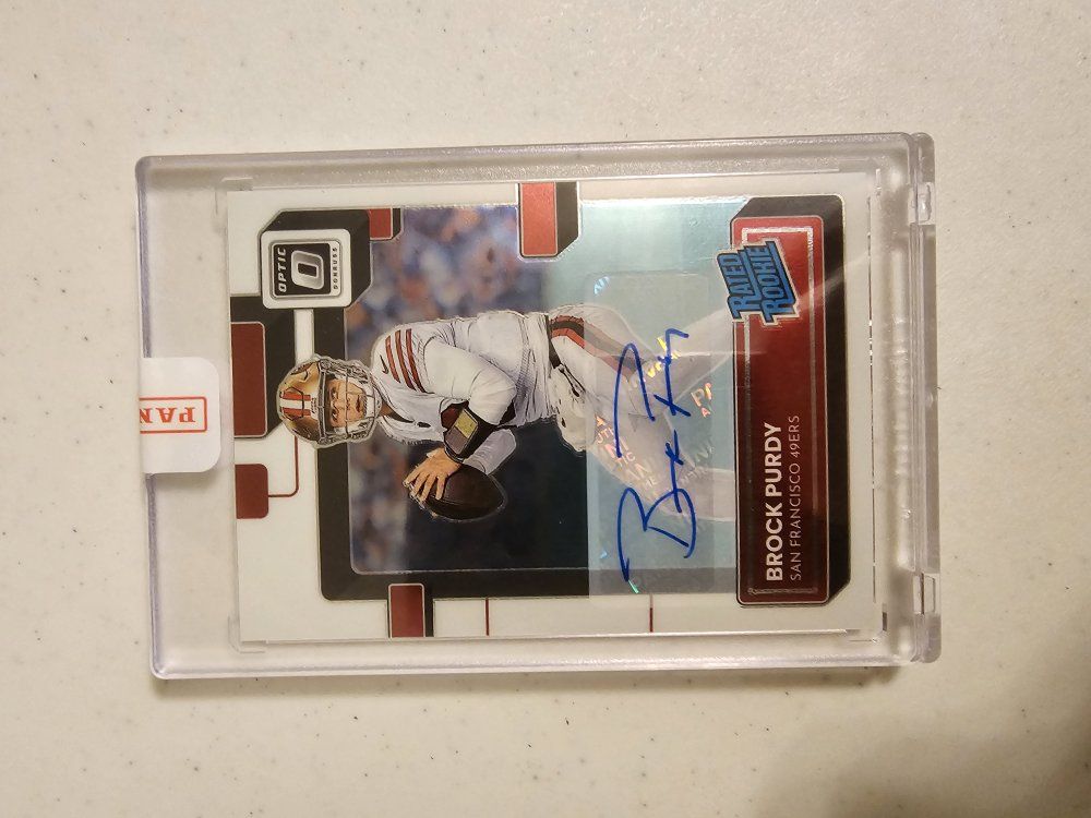 2022 PANINI DONRUSS OPTIC 277 BROCK PURDY AUTO