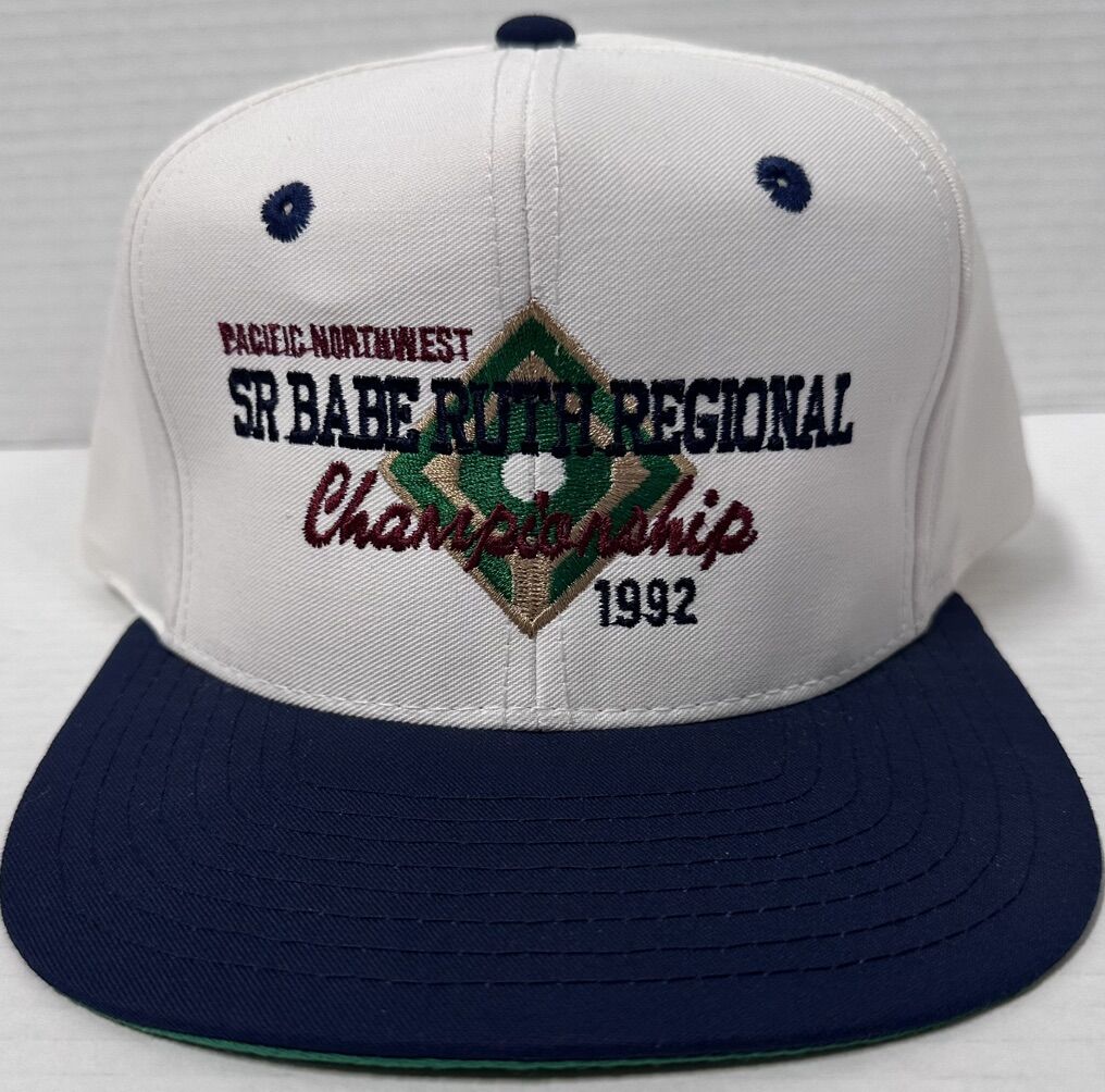Vintage '92 PNW SR Babe Ruth Regional Snapback