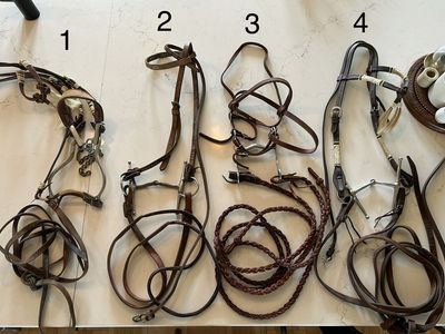 Western Tack – Reinsman, Weaver Bridles $230 OBO