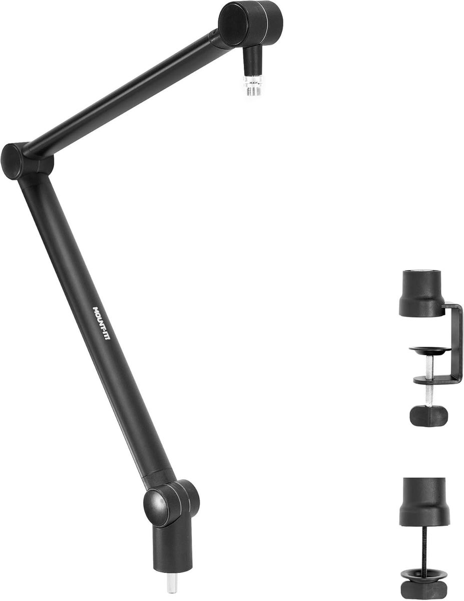 MOUNT-IT! Adjustable Microphone Boom Arm