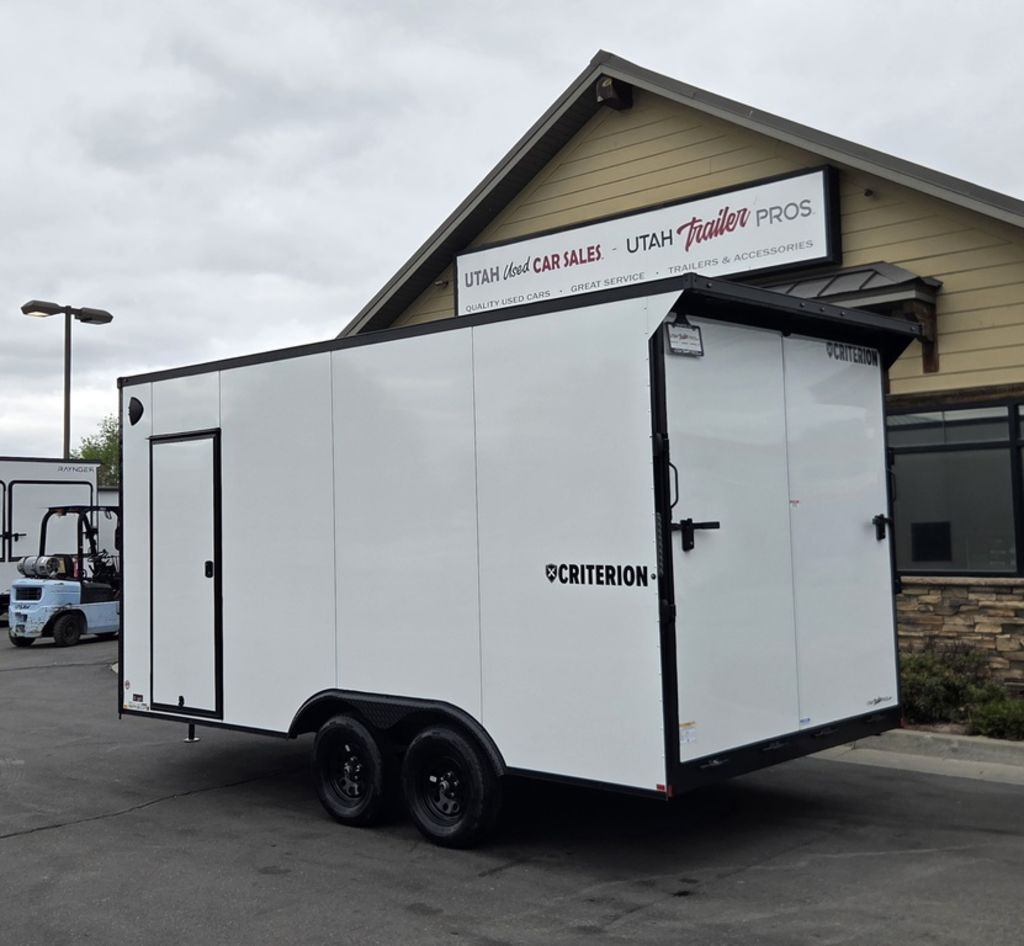 8x16 / 8.5x16 .080 Aluminum Exterior Enclosed Cargo Trailer Criterion 2026