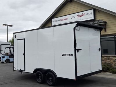 8x16 / 8.5x16 .080 Aluminum Exterior Enclosed Cargo Trailer Criterion 2026