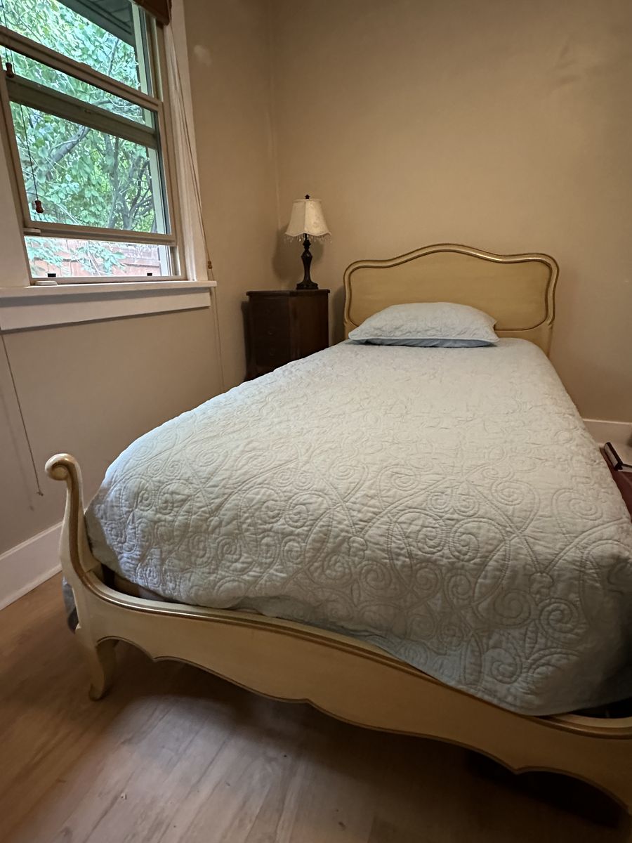 Twin Bed Frame and Mattress 