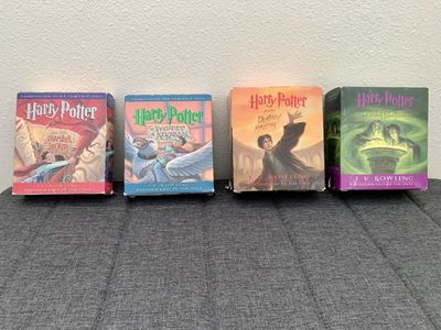 Harry Potter Audiobooks by J.K. Rowling - Chamber of Secrets, Prisoner of Azkaban, Deathly Hallows, Half-Blood Prince