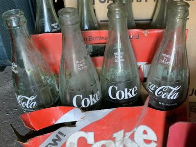 Coca-Cola 8 pack with new coke cardboard carrier