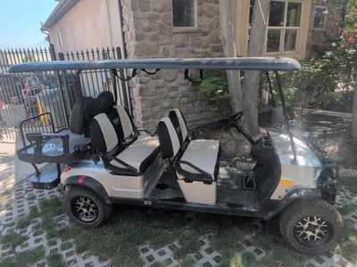 Kandi 6 seat golf cart