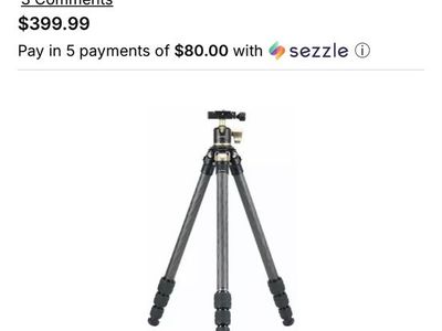 Leupold alpine cf-425 tripod