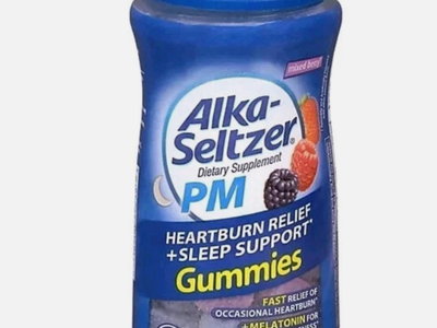 Alka Seltzer PM Berry Gummies Heartburn Relief & Sleep Aid 54 Count