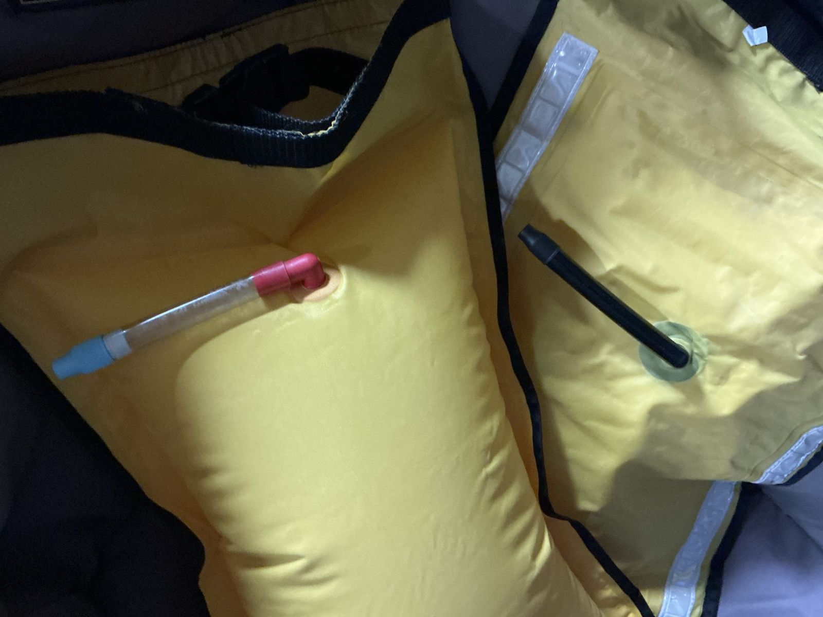 Kayak self rescue paddle floats (pair)