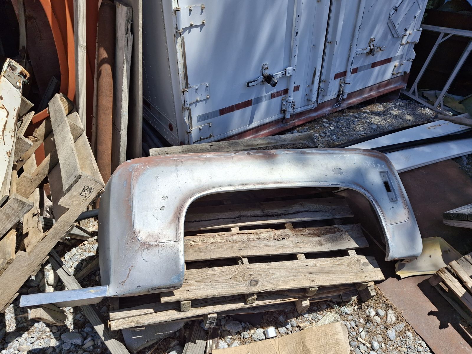76 DODGE TRUCK FIBERGLASS  FENDERS