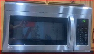 LG Microwave Stainless Steel