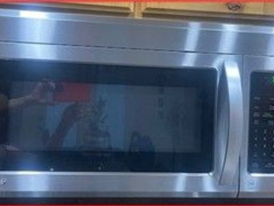 LG Microwave Stainless Steel