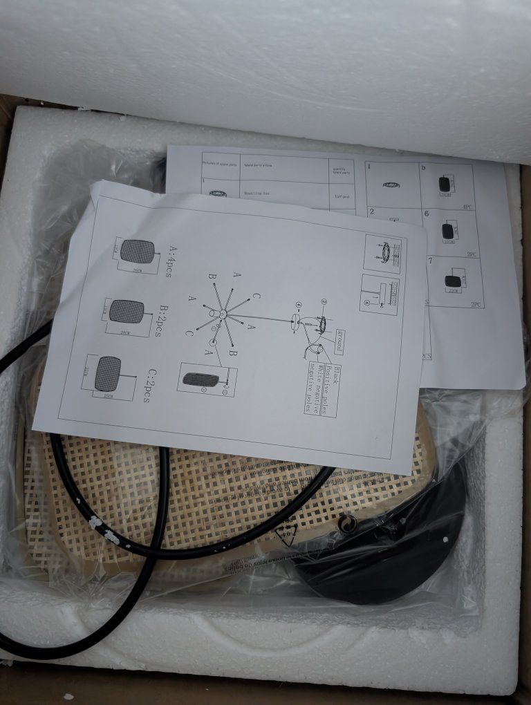 Rattan Light Fixture