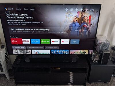 Thin Sony XBR-65X930D 65-inch 4K HDR Ultra HD