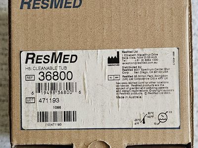 ResMed H5i Cleanable Water Tub #36800 – New Open Box