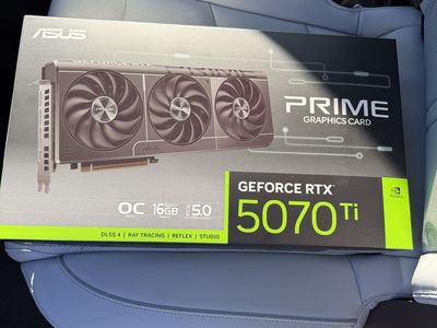 Asus Prime GeForce RTX 5070ti