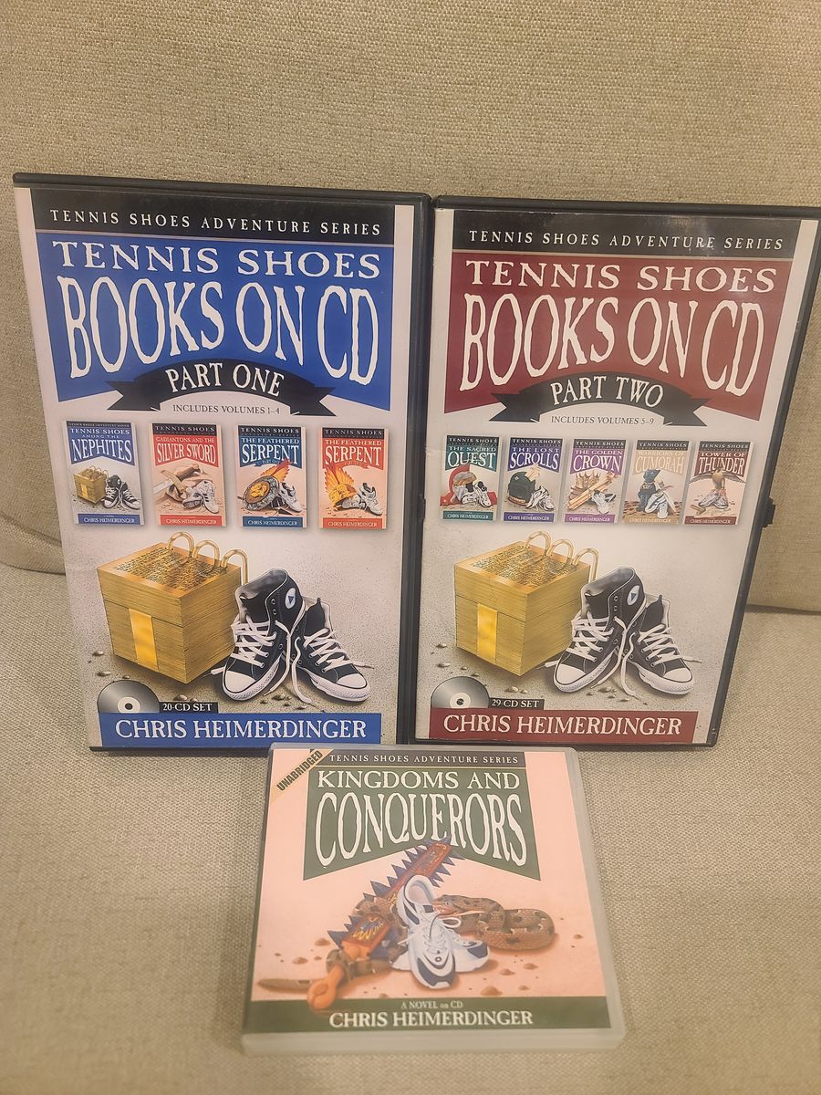 Tennis Shoes Among the Nephites Audiobooks 1-10! Rare!