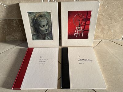 1970s Time-Life Art Books DaVinci and Duchamp