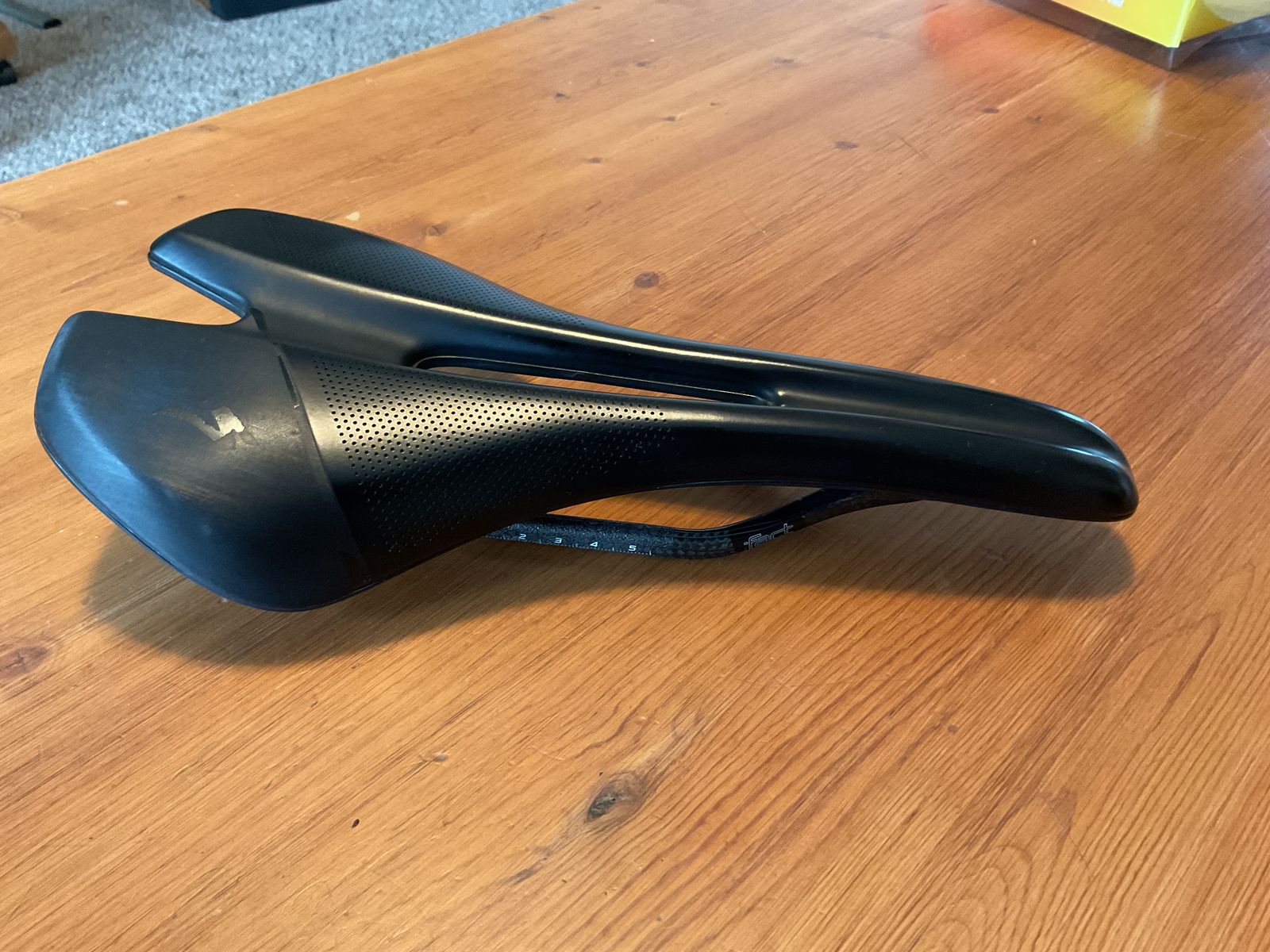 Specialized Taupe 143mm Carbon Rail Saddle $60