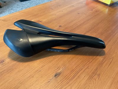 Specialized Taupe 143mm Carbon Rail Saddle $60