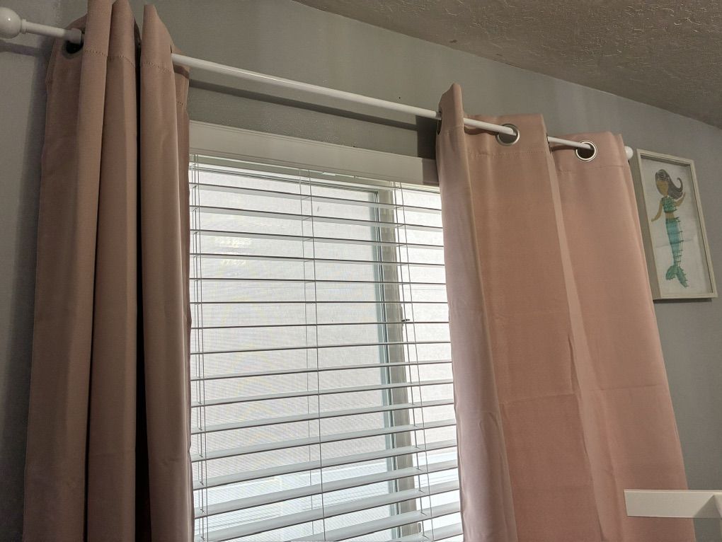 Pink Curtains