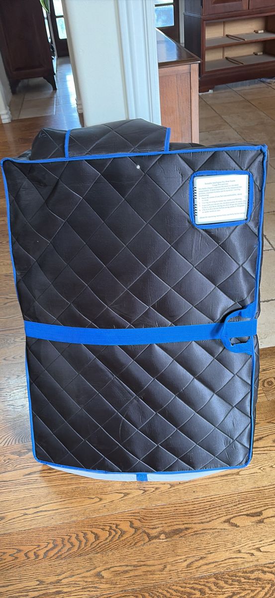 Portable Infrared Dry Heat Personal Sauna – 1-Person Foldable Home Spa