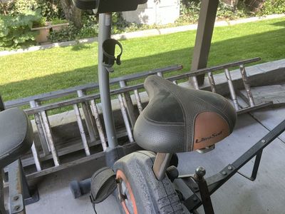 NordicTrack stationary exercise bike. $50