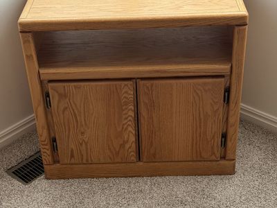 Oak TV Stand