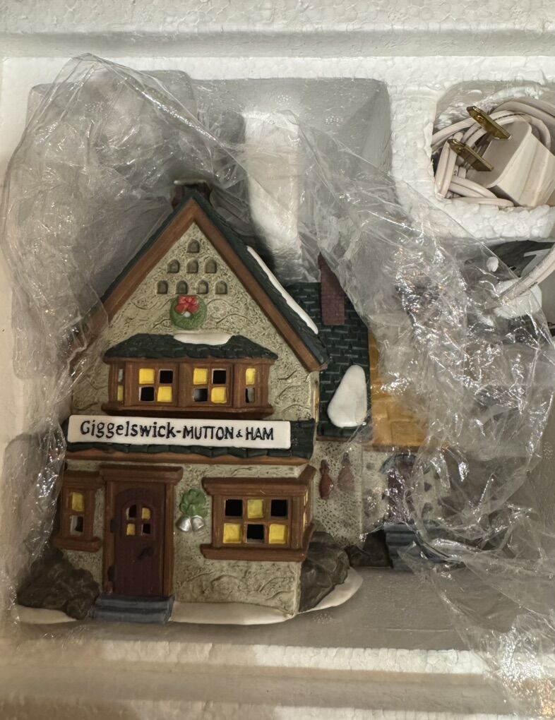 Giggelswick Mutton & Ham Porcelain House Dept 56